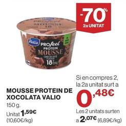 Oferta de Valio - Mousse Protein De Xocolata Valio por 1,59€ en Supercor Exprés