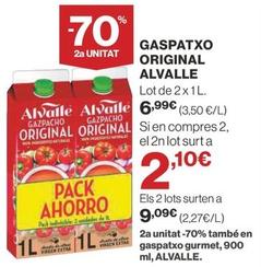Oferta de Alvalle - Gaspatxo Original por 6,99€ en Supercor Exprés