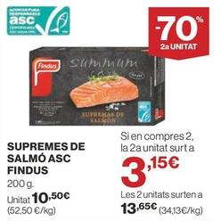 Oferta de Findus - Supremes De Salmó Asc por 10,5€ en Supercor Exprés