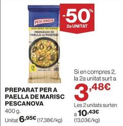 Oferta de Pescanova - Preparat Per A Paella De Marisc por 6,95€ en Supercor Exprés