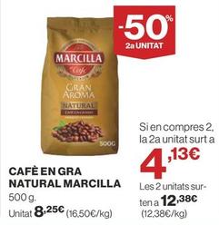 Oferta de Marcilla - Cafè En Gra Natural por 8,25€ en Supercor Exprés