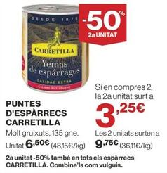 Oferta de Carretilla - Puntes D'espàrrecs por 6,5€ en Supercor Exprés