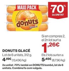 Oferta de Donuts - Glace por 4,19€ en Supercor Exprés