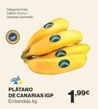 Oferta de Plátano De Canarias Igp por 1,99€ en Supercor Exprés