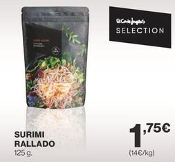 Oferta de Surimi Rallado por 1,75€ en Supercor Exprés