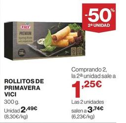 Oferta de Vici - Rollitos De Primavera por 2,49€ en Supercor Exprés