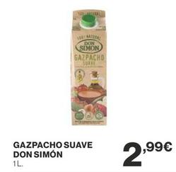 Oferta de Don Simón - Gazpacho Suave por 2,99€ en Supercor Exprés