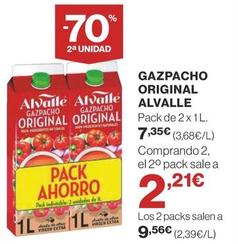 Oferta de Alvalle - Gazpacho Original por 7,35€ en Supercor Exprés