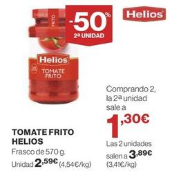 Oferta de Helios - Tomate Frito por 2,59€ en Supercor Exprés