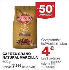 Oferta de Marcilla - Café En Grano Natural por 7,99€ en Supercor Exprés