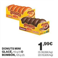 Oferta de Donuts - Mini Glace Bombon por 1,99€ en Supercor Exprés