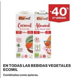 Oferta de Ecomil - En Todas Las Bebidas Vegetales en Supercor Exprés
