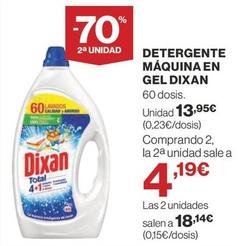 Oferta de Dixan - Detergente Maquina por 13,95€ en Supercor Exprés