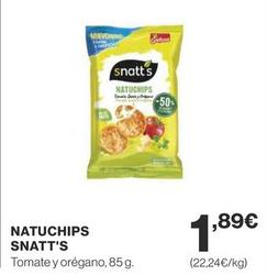 Oferta de Snatt's - Natuchips por 1,89€ en Supercor Exprés