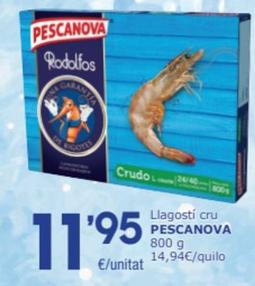 Oferta de Pescanova - Llagosti Cru por 11,95€ en SPAR Fragadis