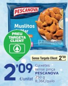 Oferta de Pescanova - Cuixetes Sense Pinca por 2,59€ en SPAR Fragadis