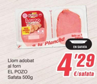 Oferta de El Pozo - Llom Adobat Al Forn por 4,29€ en SPAR Fragadis