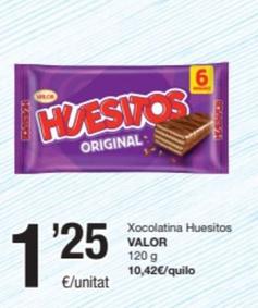 Oferta de Valor - Xocolatina Huesitos por 1,25€ en SPAR Fragadis