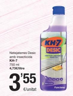 Oferta de Kh-7 - Netejaterres Desic amb insecticida por 3,55€ en SPAR Fragadis