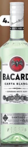 Oferta de Bacardi - Rom por 12,79€ en SPAR Fragadis