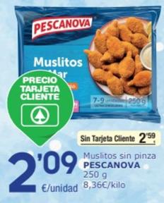 Oferta de Pescanova - Muslitos Sin Pinza por 2,09€ en SPAR Fragadis