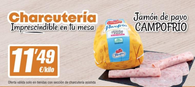 Oferta de Campofrío - Jamon De Pavo por 11,49€ en SPAR Fragadis