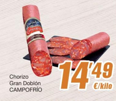 Oferta de Campofrío - Chorizo Gran Doblón por 14,49€ en SPAR Fragadis