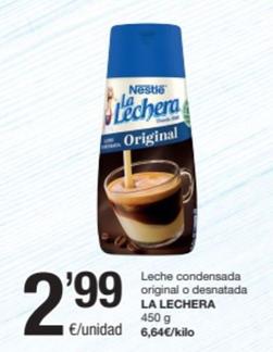 Oferta de Nestlé - Leche Condensada Original O Desnatada por 2,99€ en SPAR Fragadis