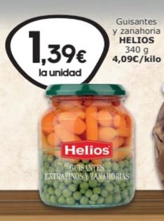 Oferta de Helios - Guisantes Y Zanahoria por 1,39€ en SPAR Fragadis