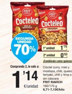 Oferta de Frit Ravich - Coctel Curry por 1,75€ en SPAR Fragadis