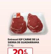Oferta de Carne De La Sierra De Guadarrama - Entrecot IGP por 20,95€ en Alcampo