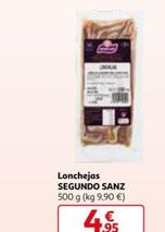 Oferta de Segundo Sanz - Lonchejas  por 4,95€ en Alcampo