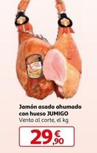 Oferta de Jumigo - Jamón Asado Ahumado Con Hueso  por 29,9€ en Alcampo
