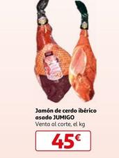 Oferta de Jumigo - Jamón De Cerdo Ibérico Asado  por 45€ en Alcampo