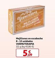 Oferta de Vermuterapia - Mejillones En Escabeche 8-12 Unidades  por 5,09€ en Alcampo