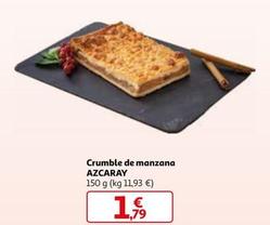 Oferta de Azcaray - Crumble De Manzana  por 1,79€ en Alcampo