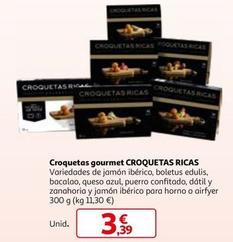 Oferta de Croquetas Ricas - Croquetas Gourmet  por 3,39€ en Alcampo