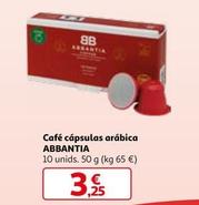 Oferta de Abbantia - Cafe Capsulas Arabica por 3,25€ en Alcampo