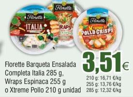 Oferta de Ensaladas por 3,51€ en Froiz