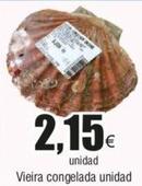 Oferta de Vieiras por 2,15€ en Froiz
