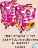 Oferta de Yogur por 1€ en Froiz