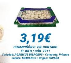 Oferta de Champiñones por 3,19€ en Dialsur Cash & Carry
