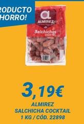 Oferta de Salchichas por 3,19€ en Dialsur Cash & Carry