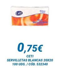 Oferta de Servilletas por 0,75€ en Dialsur Cash & Carry