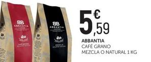 Oferta de Café en grano por 5,59€ en Comerco Cash & Carry