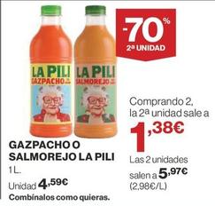 Oferta de Gazpacho por 4,59€ en Supercor Exprés
