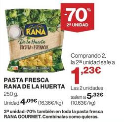 Oferta de Rana - Pasta Fresca De La Huerta por 4,09€ en Supercor Exprés