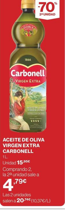 Oferta de Carbonell - Aceite De Oliva Virgen Extra por 15,95€ en Supercor Exprés