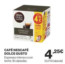 Oferta de Nescafé - Café Dolce Gusto por 4,25€ en Supercor Exprés