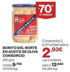 Oferta de Consorcio - Bonito Del Norte En Aceite De Oliva por 9,75€ en Supercor Exprés